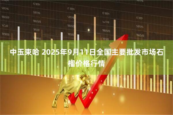 中玉束哈 2025年9月11日全国主要批发市场石榴价格行情