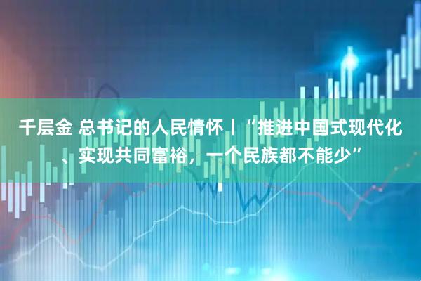 千层金 总书记的人民情怀丨“推进中国式现代化、实现共同富裕，一个民族都不能少”