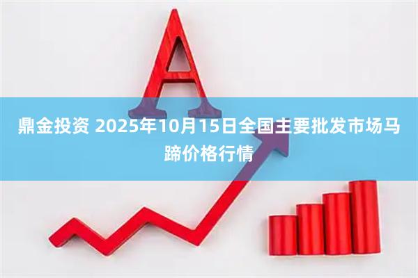 鼎金投资 2025年10月15日全国主要批发市场马蹄价格行情